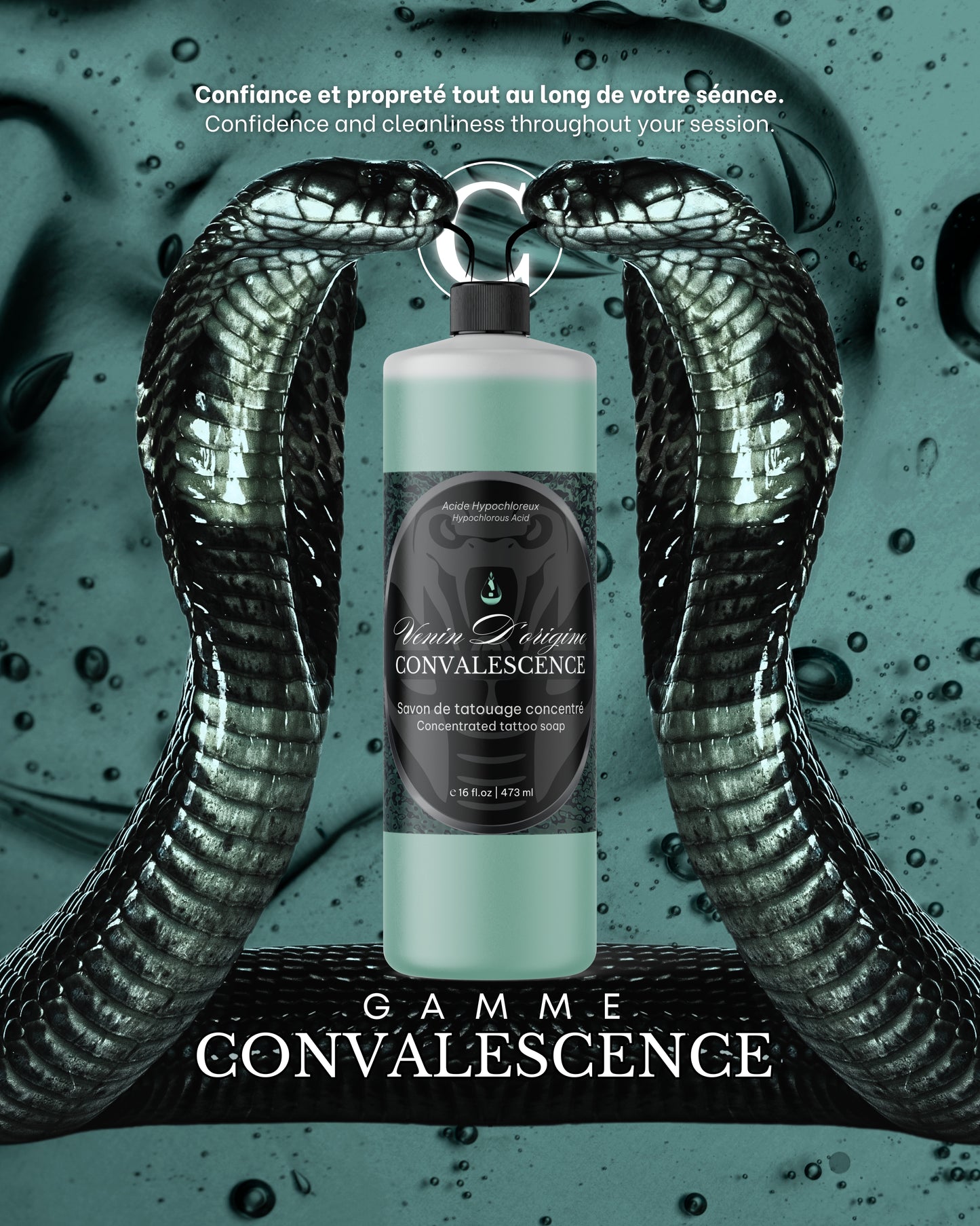 Venom Original 16oz Concentrated Tattoo Soap