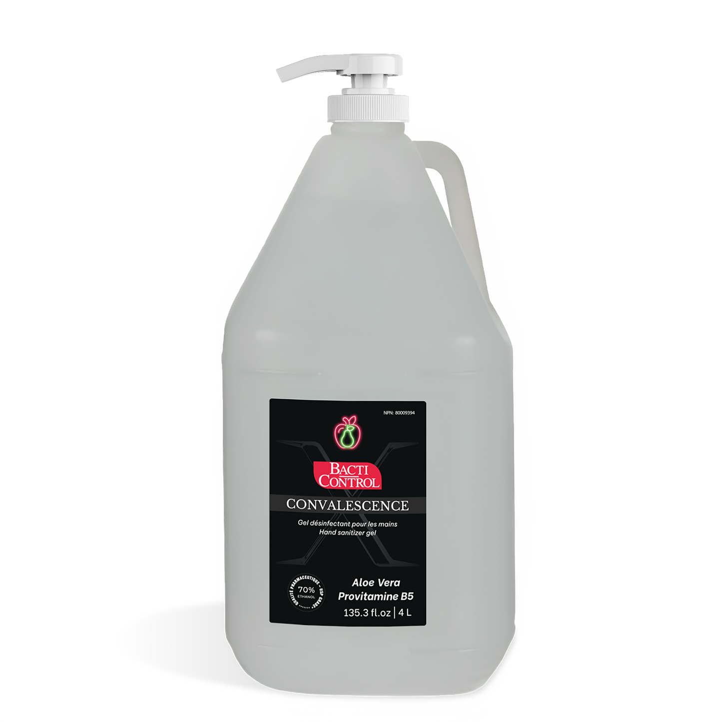 Gel désinfectant pour les mains 4L