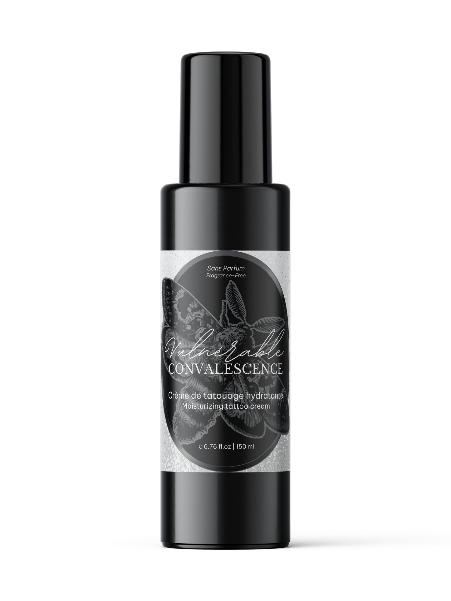 Vulnérable Crème de tatouage hydratante Sans parfum 150 ml