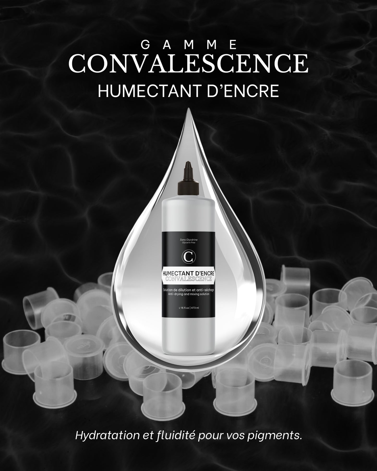 Humectant D’encre Solution de dilution et anti-séchage