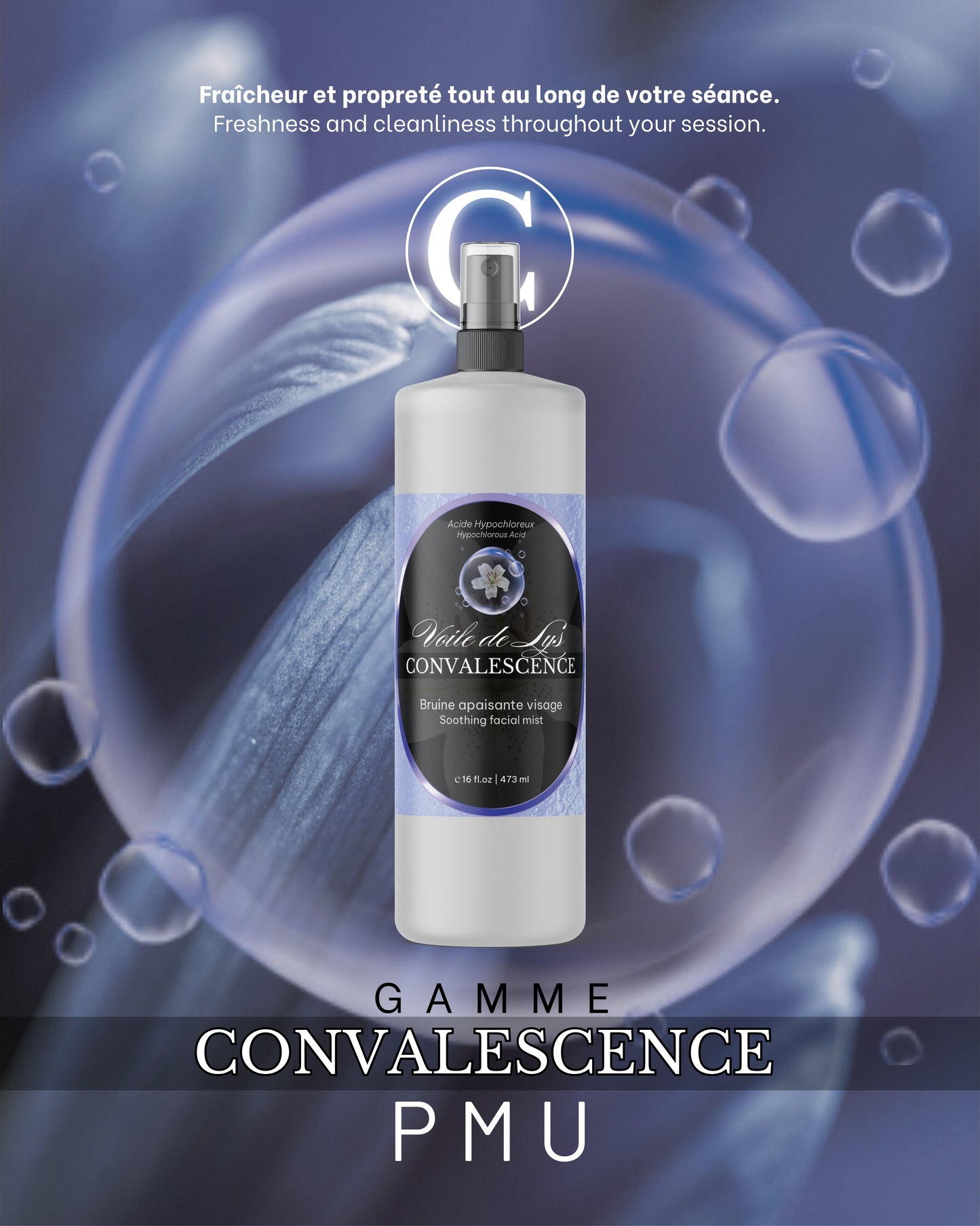 Voile de Lys 30 ml Soothing Facial Mist PMU
